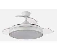 Abrila Esparta Blanco - Ventilador De Techo Aspas Retráctiles 72 W