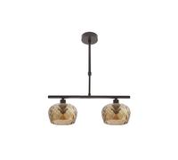 Abrila Estela Marrón - Lámpara Moderna 2Xe14