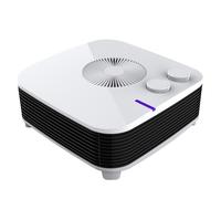 Abrila Estilo Blanco - Calefactor Eléctrico 2000 W 11,5X26x26 Cm