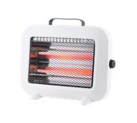 ABRILA Estufa Elect.cuarzo Zorita 800w Blanco 2pot.tacto Frio, Antivuelco, Asa 25x32,5x10,5cm Calidad Garantizada