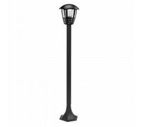 Abrila farola alnilan para jardin, color negro ip 44