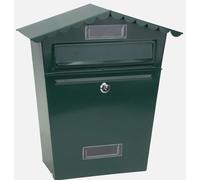 Abrila Frida Verde - Buzón De Correo Acero Galvanizado