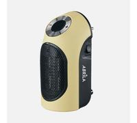 Abrila Cerámico Ptc Golfo Amarillo-Negro - Termoventilador Mini 500W