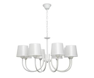 Abrila Guadalajara Blanco - Lámpara Clásica 1Xe14