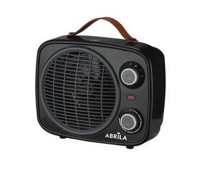 Abrila Hoguera Negro/Gris - Calefactor 2000 W