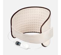 Abrila - hurdes - almohadilla eléctrica lumbar beige/marrón 100w - 3