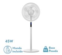 Abrila Icono Blanco - Ventilador De Pie 220-240 V
