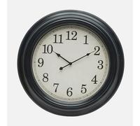 Abrila Iniko Negro-Plata - Reloj De Pared 61Cm