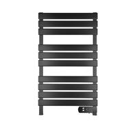 Toallero Eléctrico de Aluminio JALON 450W Negro Display LED IP24