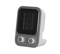Abrila - junco - termoventilador cerámico ptc gris/blanco 1500w - 2 p