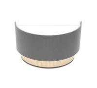 Abrila Kandy Natural/Gris - Aplique Moderno 1Xe27