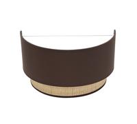 Abrila Kandy Natural/Marrón - Aplique Moderno 1Xe27