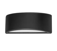 Abrila Kefir Negro - Aplique Exterior Moderno Policarbonato 65 Ip