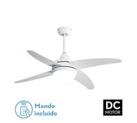 Abrila Klod Blanco - Ventilador De Techo Aspas Normales 220-240 V