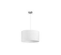 Abrila lampara con pantalla modelo dori blanco 45 cm