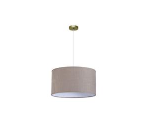 Abrila lampara con pantalla modelo happy gris 50 cm