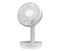 Abrila Lemosin Blanco 5W - Ventilador De Sobremesa 5 Aspas
