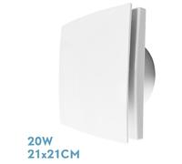 Abrila Lille Blanco 20W - Extractor Baño