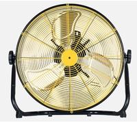 Abrila Mapache 140W Negro-Amarillo - Ventilador Industrial 3 Aspas