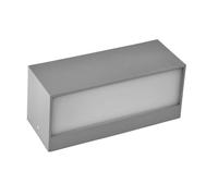 Abrila Masala Gris - Aplique Exterior Moderno Abs/Policarbonato 65 Ip