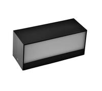 Abrila Masala Negro - Aplique Exterior Moderno Abs/Policarbonato 65 Ip