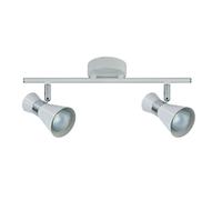 Abrila Máximo Blanco / Cromo - Foco Moderno 2Xgu10