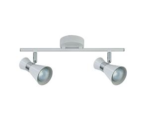 Abrila Máximo Blanco / Cromo - Foco Moderno 2Xgu10