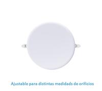 Abrila Migmatita Blanco - Downlight Empotrado 24 W 6500K