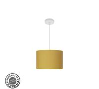 Abrila Moda Blanco/Amarillo - Colgante Moderno 1Xe27 30 Cm