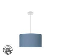 Abrila Moda Blanco / Azul - Colgante Moderno 2Xe27 40 Cm