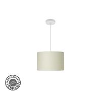Abrila Moda Blanco/Cañizo Blanco - Colgante Moderno 1Xe27 30 Cm