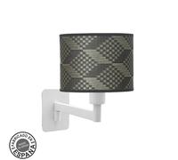 Abrila Moda Blanco/Tetris Gris - Aplique Moderno 1Xe14