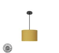 Abrila Moda Negro/Amarillo - Colgante Moderno 1Xe27 30 Cm