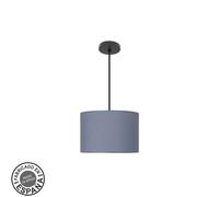 Abrila Moda Negro/Azul - Colgante Moderno 1Xe27 30 Cm