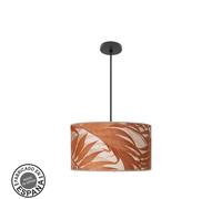 Abrila Moda Negro/Caldera - Colgante Moderno 2Xe27 40 Cm