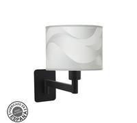 Abrila Moda Negro/Ola Gris - Aplique Moderno 1Xe14