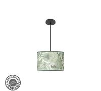 Abrila Moda Negro/Verde - Colgante Moderno 1Xe27 30 Cm