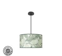 Abrila Moda Negro/Verde - Colgante Moderno 2Xe27 40 Cm
