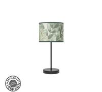 Abrila Moda Negro/Verde - Lámpara Sobremesa Moderno 1Xe14 17 Cm
