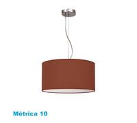 Abrila Nicole Marrón Chocolate - Colgante Moderno 2Xe27 40 Cm
