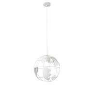 Abrila Orbe Blanco - Colgante Moderno 1Xe27 30 Cm