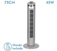Abrila Orbigo Plata - Ventilador De Torre 220-240 V