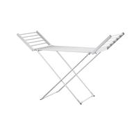 ABRILA - Palmito - Tendedero Eléctrico Plegable 220W Aluminio | 2 Tendederos Laterales | Cable 1,2m | 93x147x52,5 cm