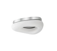 Abrila Paris Blanco / Plata - Plafón Moderno 25W
