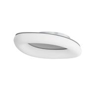 Abrila Paris Blanco / Plata - Plafón Moderno 60W 12X73x47 Cm
