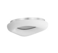 Abrila Paris Blanco / Plata - Plafón Moderno 60W 14X64x54 Cm