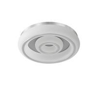 Abrila Paris Blanco / Plata - Plafón Moderno 66W