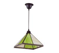 Abrila Piramide Pistacho - Lámpara Colgante Farol 1X27