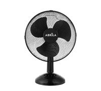 Abrila Pizarro Mediano Negro 35W - Ventilador De Sobremesa 3 Aspas