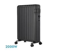 Abrila Polonia Negro - Radiador De Aceite 2000 W